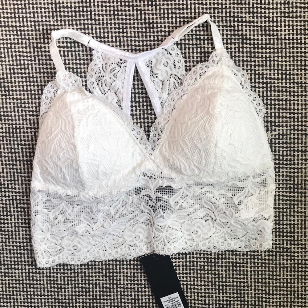 BNWT Forever 21 Padded Lace Bralette (Size S)